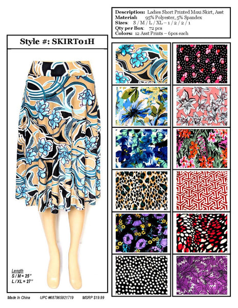 SKIRT 01H(72 PCS IN A BOX)-BOX