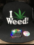 CAP-I WEED-BLACK