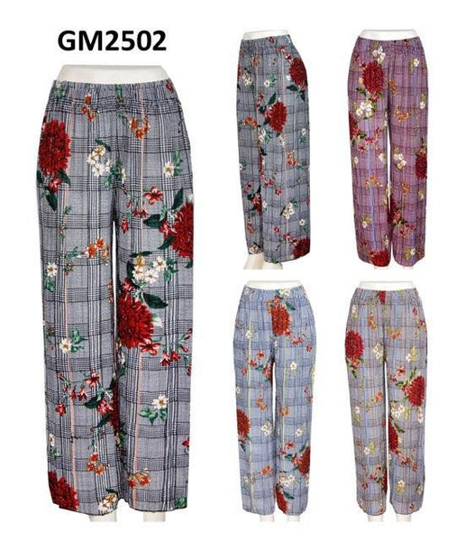 GM/P2502-PANTS(1 SIZE-4 COLORS, 12 PCS IN EACH PACKAGE)