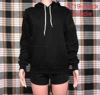 3719 BLACK HOODIE