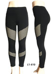 L1-610-MESH PANEL YOGA PANT