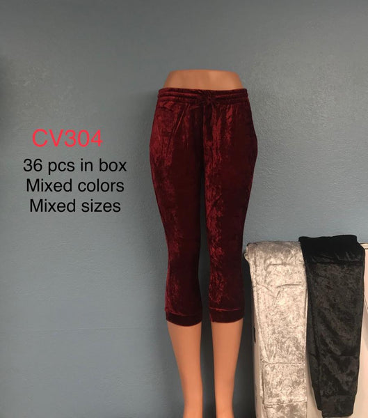 CV303-VELVET CAPRI(36 PCS, MIXED COLORS IN A BOX)-BOX