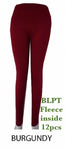 BLPT BURGUNDY-BRUSHED PANTS(12 PCS IN A PACKAGE)