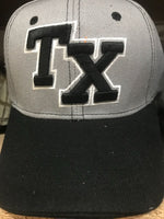 CAP-TEXAS-GREY/BLACK