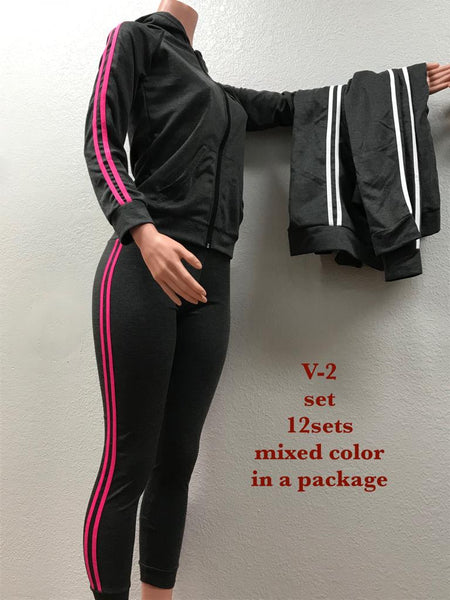 V-2 SE-(WHITE/PINK(12 SETS  IN A PACKAGE)