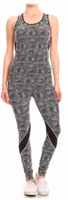A5512 WG-WOMENS SEAMLESS ACTIVE SET-W/GREY(10 SETS 1 SIZE)
