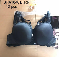 BRA1040--MICROFIBER DEEP-BLACK(6 PCS IN A PACKAGE)