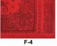 F-4 PASHMINA-RED PRINTED (12 PCS IN A PACKAGE)