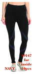 A9147 NAVY-LEGGINGS INSIDE FUR(10 PCS IN A PACKAGE)