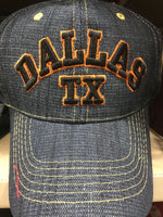 CAP-DALLAS DENIM