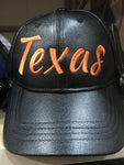 CAP-TEXAS LEATHER