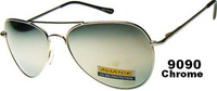 SUNGLASSES:9090 chrome