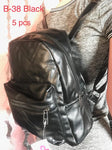 B-38 BAG-BLACK(5 PCS IN A PACKAGE)