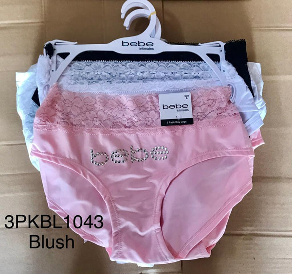 3PKBL1043--MICRO LACE 3PKB-BLUSHED