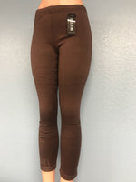 P1400-WINTER PANTS-BROWN(FUR INSIDE, 12 PCS IN A PACKAGE)