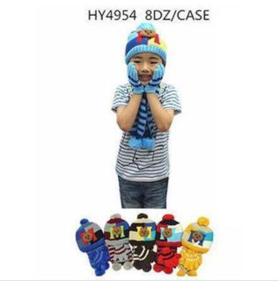 HY4954-BOY'S 3 PCS SET